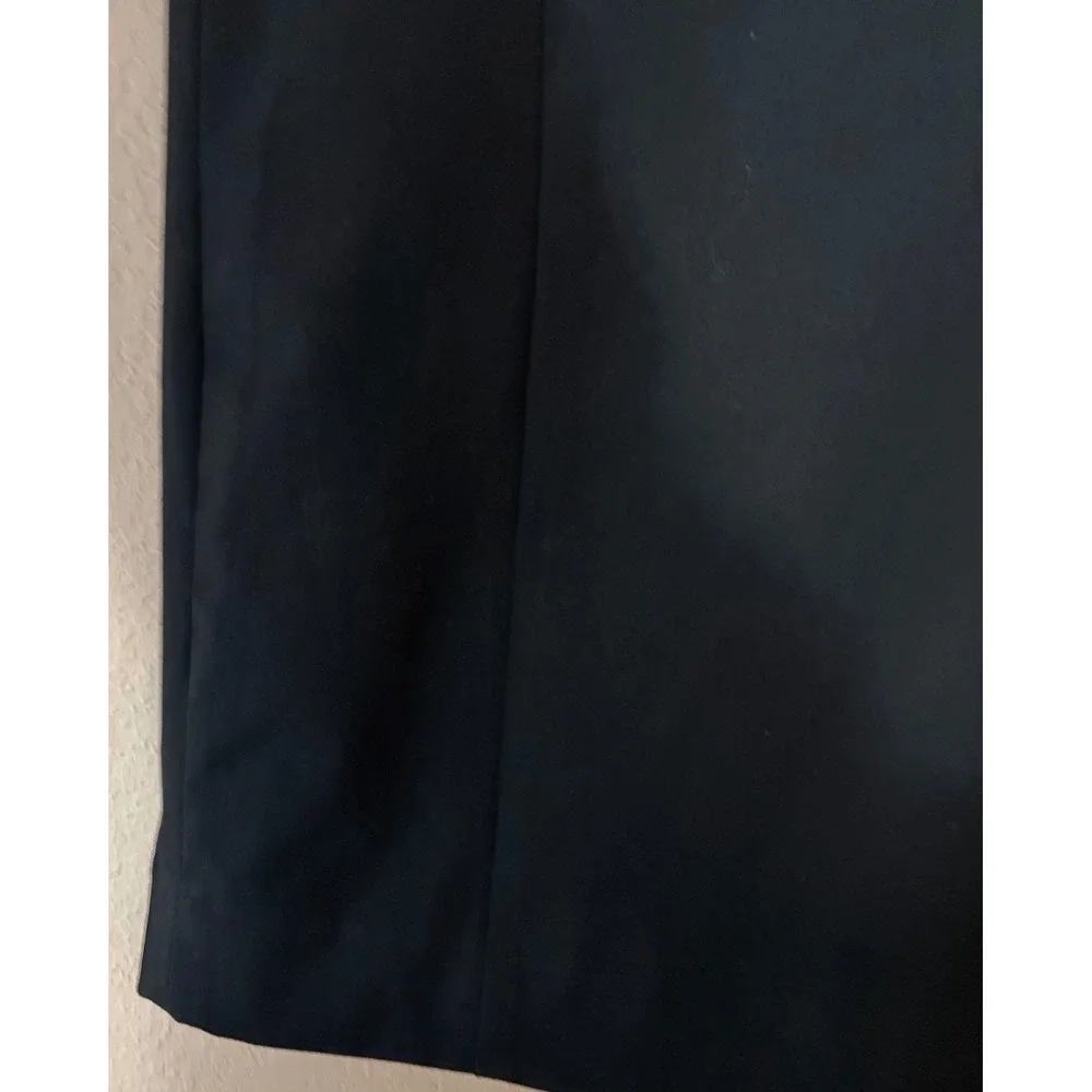 The Limited Black Collection Faux Wrap Pencil Skirt Lined Corporate Size XL